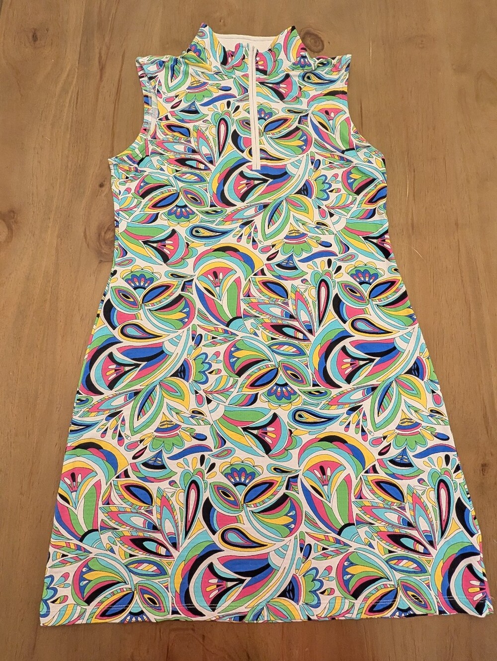 IBKUL Sleeveless Golf Dress Multicolor Women's Size Medium